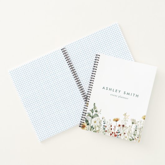 Summer Wildflower Field Notitieboek (Binnen)