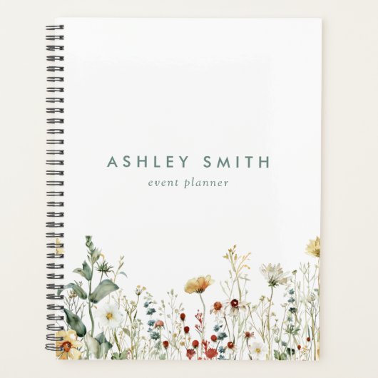 Summer Wildflower Field Planner (Voorkant)