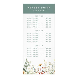 Summer Wildflower Field Reclamekaart