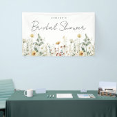 Summer Wildflower Field Vrijgezellenfeest Spandoek (Beurs)