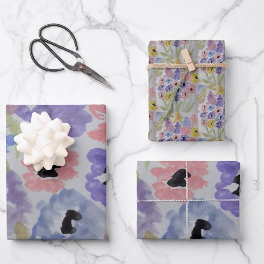 Summer Wildflower Inpakpapier Vel (Voorkant)