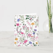 Summer Wildflower Kaart (Voorkant)