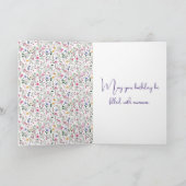 Summer Wildflower Kaart (Binnen)