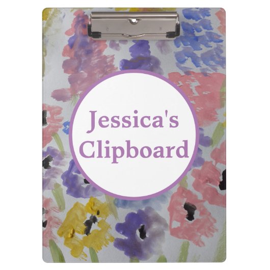 Summer Wildflower Klembord (Voorkant)