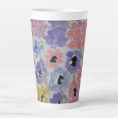 Summer Wildflower Latte Mok (Voorkant)