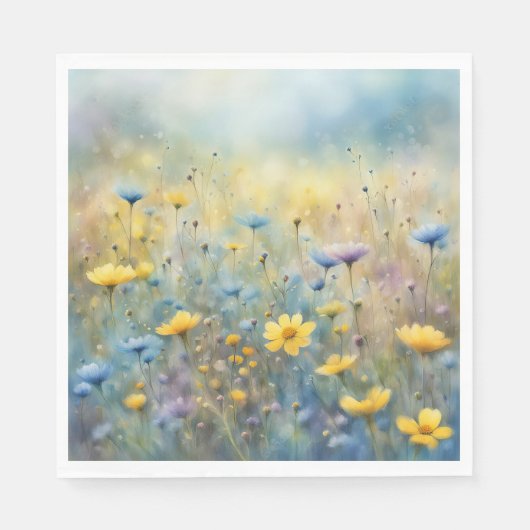 Summer Wildflower Meadow Servet (Voorkant)