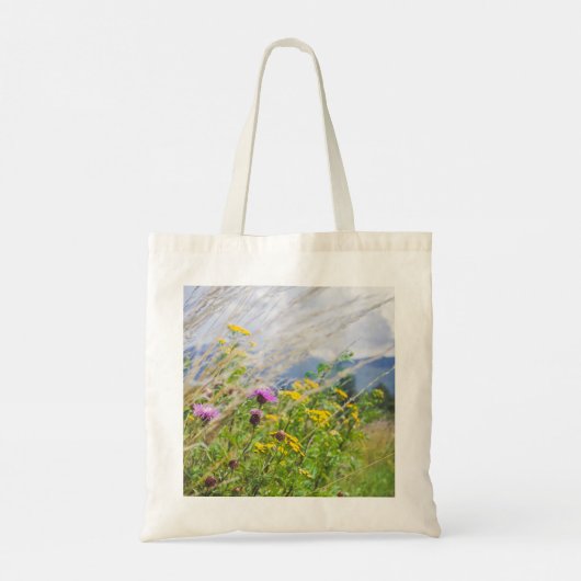 Summer Wildflower Meadow Tote Bag (Achterkant)