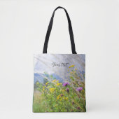 Summer Wildflower Meadow Tote Bag (Voorkant)