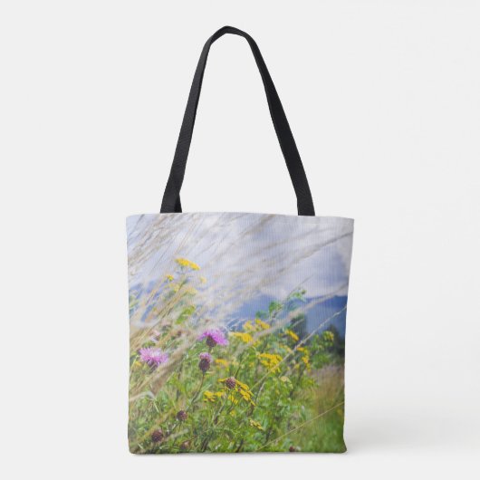 Summer Wildflower Meadow Tote Bag (Achterkant)
