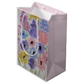 Summer Wildflower Medium Cadeauzakje (Achterkant Gekanteld)