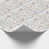 Summer Wildflower Pattern Cadeaupapier (Hoek)