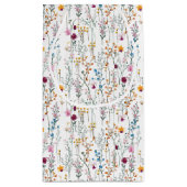 Summer Wildflower Pattern Klein Cadeauzakje (Achterkant)