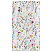 Summer Wildflower Pattern Klein Cadeauzakje (Voorkant)