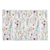 Summer Wildflower Pattern Kussensloop (Achterkant-Rechts)