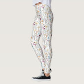 Summer Wildflower Pattern Leggings (Links)