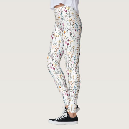 Summer Wildflower Pattern Leggings (Links)