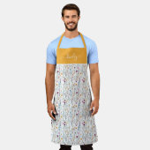 Summer Wildflower Pattern Schort (Gedragen)