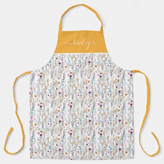 Summer Wildflower Pattern Schort (Voorkant)