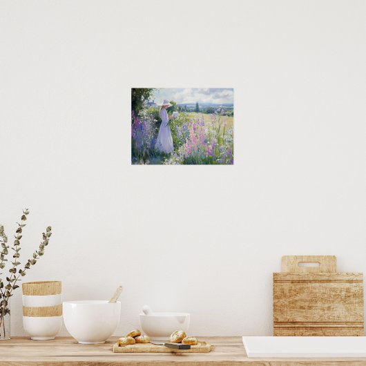 Summer Wildflower Poster (Keuken)