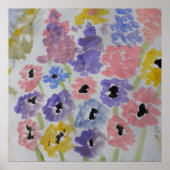 Summer Wildflower Poster (Voorkant)