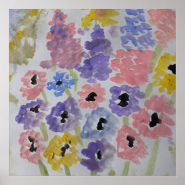 Summer Wildflower Poster