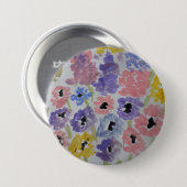 Summer Wildflower Ronde Button 7,6 Cm (Voorkant /achterkant)