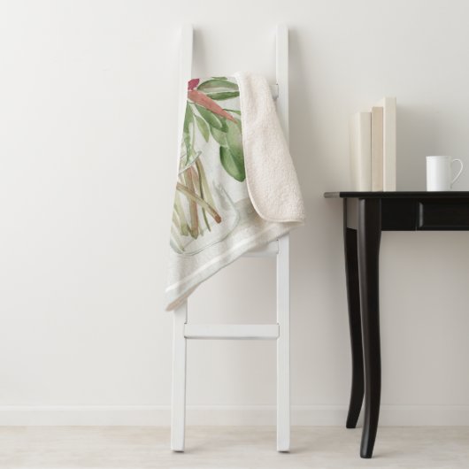 Summer Wildflower Sherpa Deken (In situ)