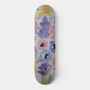 Summer Wildflower Skateboard