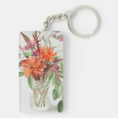 Summer Wildflower Sleutelhanger (achterkant)