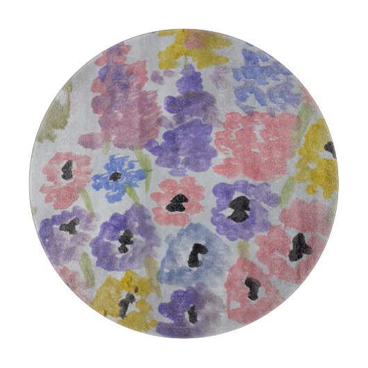 Summer Wildflower Snijplank (Voorkant)