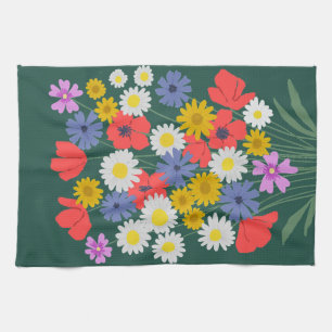 Summer Wildflower Theedoek