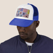 Summer Wildflower Trucker Pet (In situ)