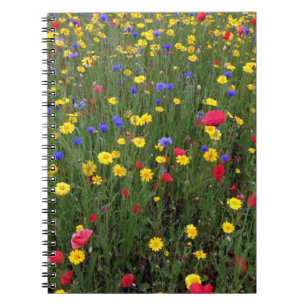 Summer Wildflower van Loch Ness notebook Notitieboek