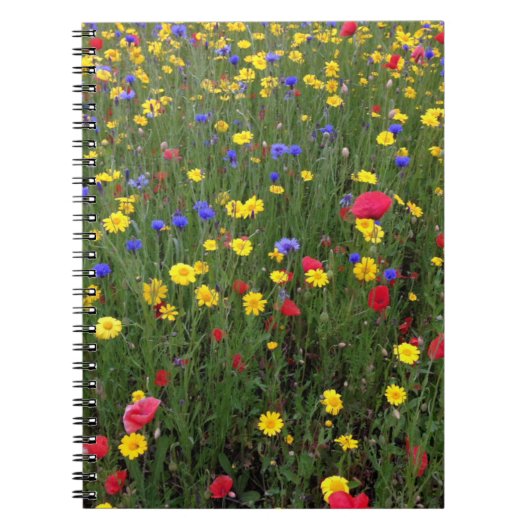 Summer Wildflower van Loch Ness notebook Notitieboek (Voorkant)