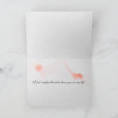 Summer Wildflower Vriendschap Kaart (Binnen)