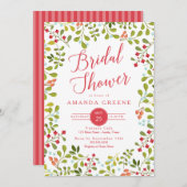 Summer Wildflower Vrijgezellenfeest Kaart (Voorkant / Achterkant)