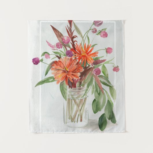 Summer Wildflower Wandkleed (Voorkant)