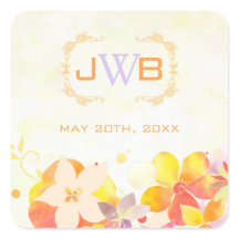 Summer Wildflower Wedding Favor