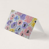 Summer Wildflower Wenskaart Kaart (Achterkant)