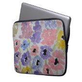 Summer Wildflowers Electronics Bag Laptop Sleeve (Voorkant Links)