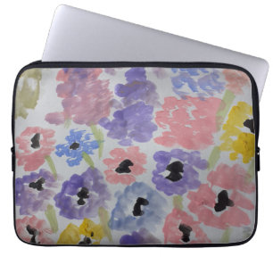 Summer Wildflowers  Electronics Bag Laptop Sleeve