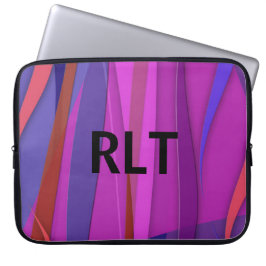 Summer Wind Monogrammed Laptop Sleeve