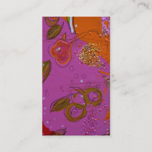 "Summer Wind" Visitekaartje (Voorkant)