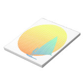 Summer Windsurfer Notitieblok (Linkerzijde)