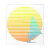 Summer Windsurfer Notitieblok (Voorkant)