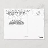 Summer Wine Cup Briefkaart (Achterkant)