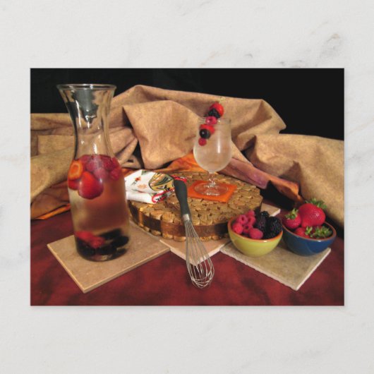 Summer Wine Cup Briefkaart (Voorkant)