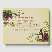 Summer Wine Vineyard Romantisch gastenboek (Voorkant)