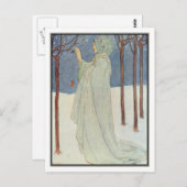 Summer (Winter) by Florence Harrison Briefkaart (Voorkant / Achterkant)