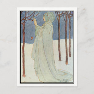 Summer (Winter) by Florence Harrison Briefkaart